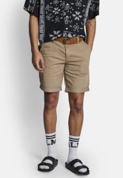Redefined Rebel Mike - Shorts - Beige
