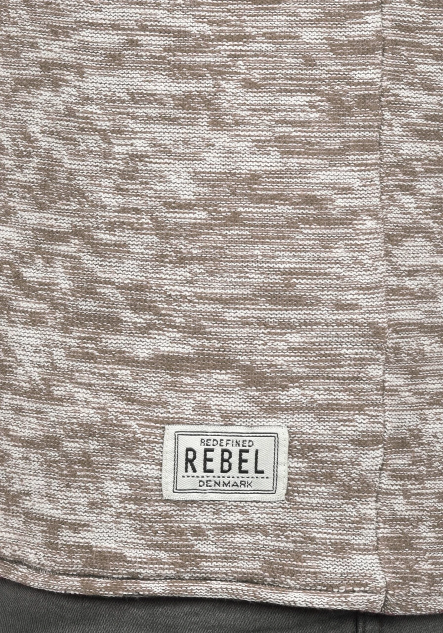 Redefined Rebel Crewneck Truien Trui Millard Heren Bruin - Afbeelding 4