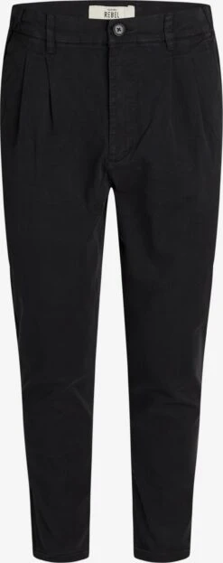 Redefined Rebel Pantalons Regular Bandplooibroek Jacko Heren Zwart