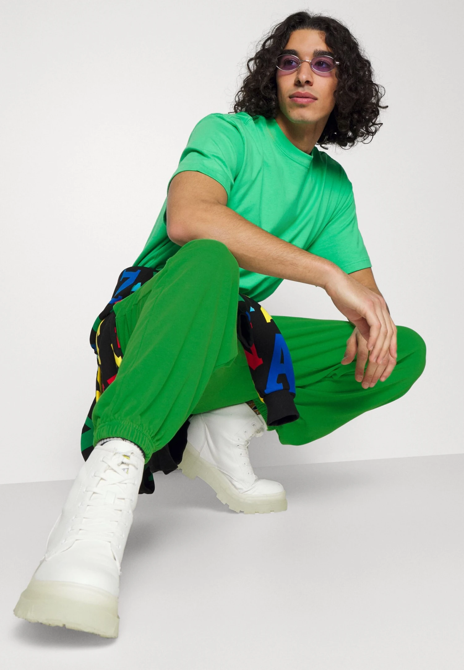 Redefined Rebel Ray Pants - Trainingsbroek - Jolly Green - Afbeelding 4