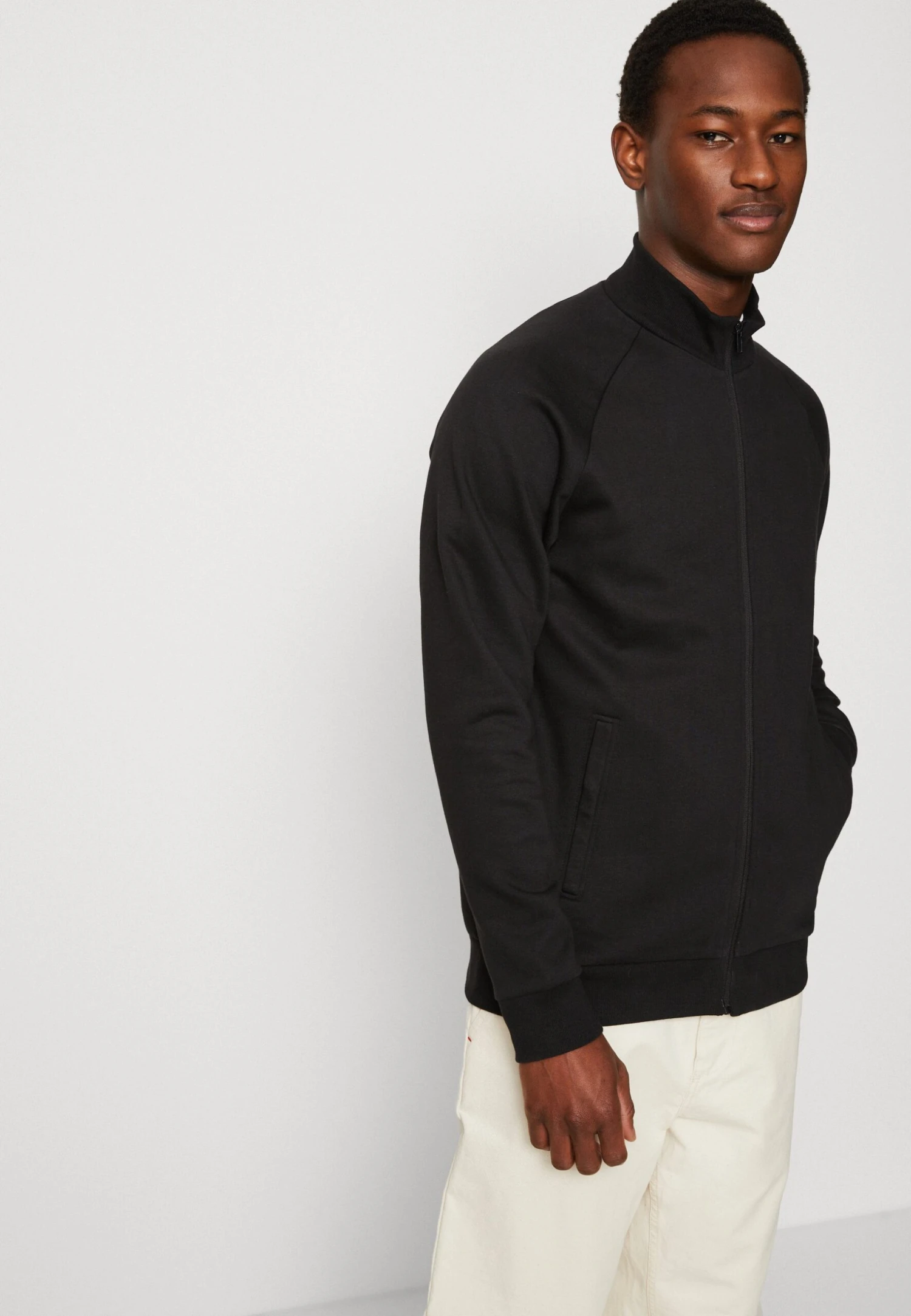 Redefined Rebel Randy - Sweater Met Rits - Black - Afbeelding 4