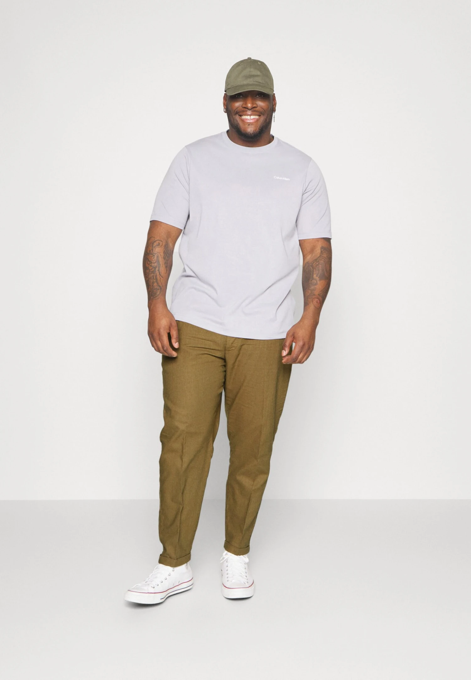 Redefined Rebel Emir Pant Plus - Chino - Gothic Olive - Afbeelding 2