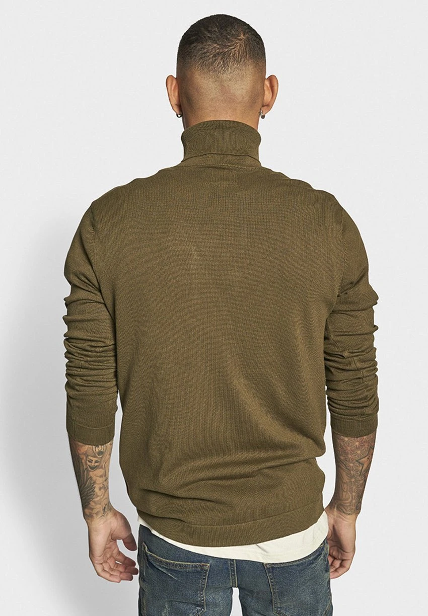 Redefined Rebel Rrtheo- Trui - Dark Olive - Afbeelding 3