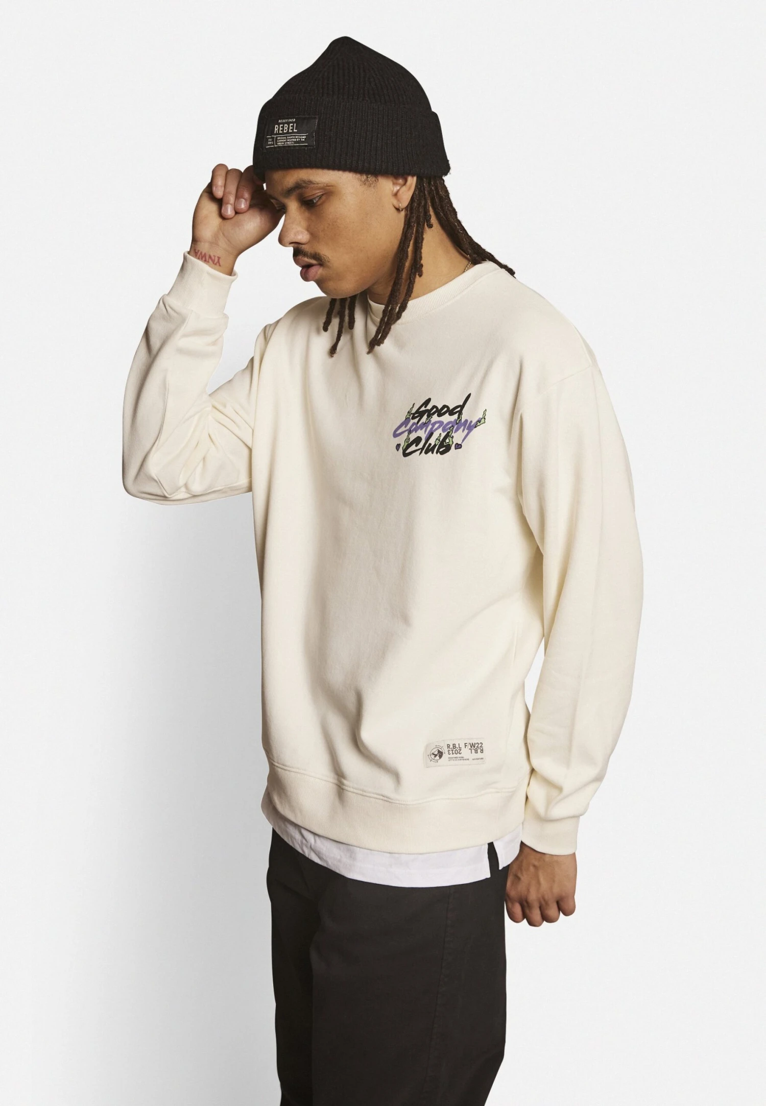 Redefined Rebel Rafael- Sweater - Pristine