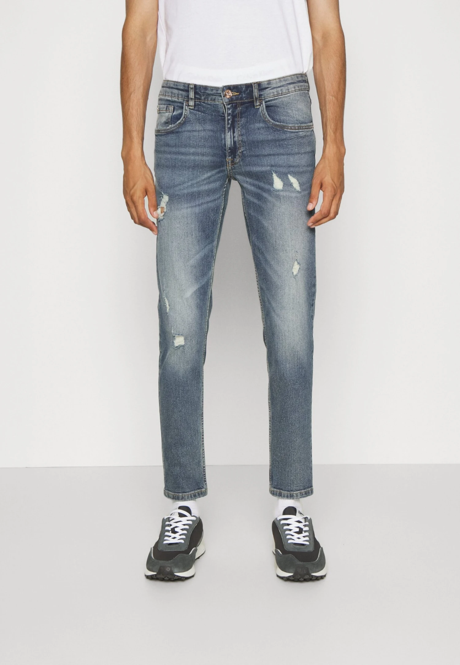Redefined Rebel Rrstockholm - Slim Fit Jeans - Artsy Blue