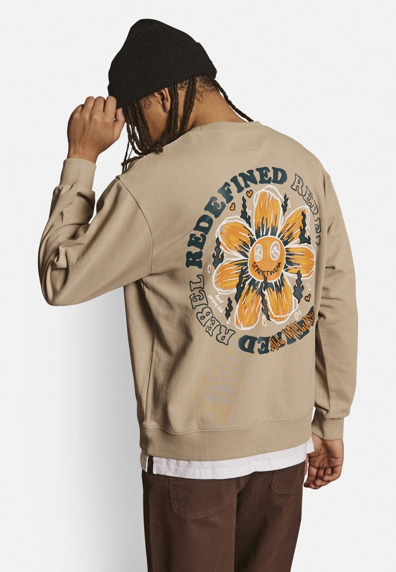 Redefined Rebel Rafael- Sweater - String - Afbeelding 2