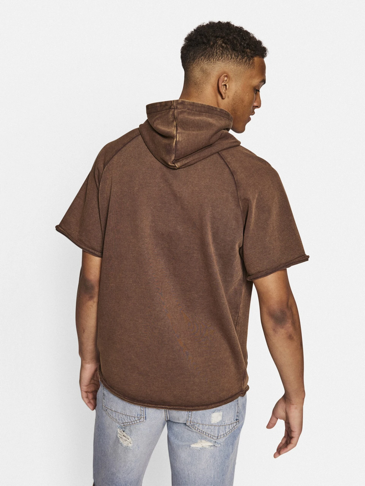 Redefined Rebel Hoodies Sweatshirt Fabian Heren Bruin - Afbeelding 4