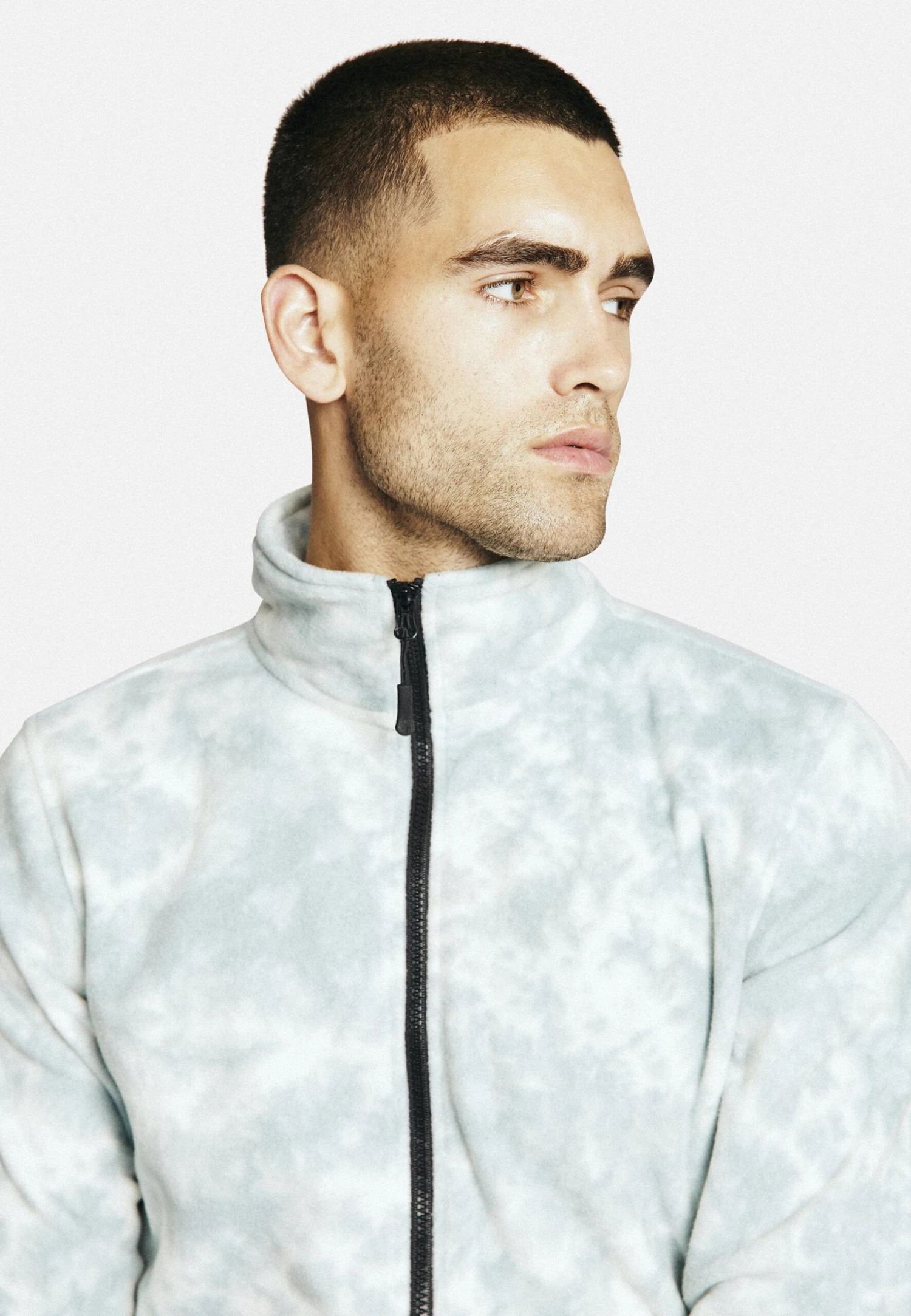 Redefined Rebel Sweater Met Rits - Mineral Blue - Afbeelding 8