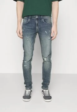 Redefined Rebel Rrstockholm - Slim Fit Jeans - Mucho Blue
