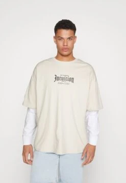 Redefined Rebel Rrdeacon Tee Unisex - Longsleeve - Pumice Stone