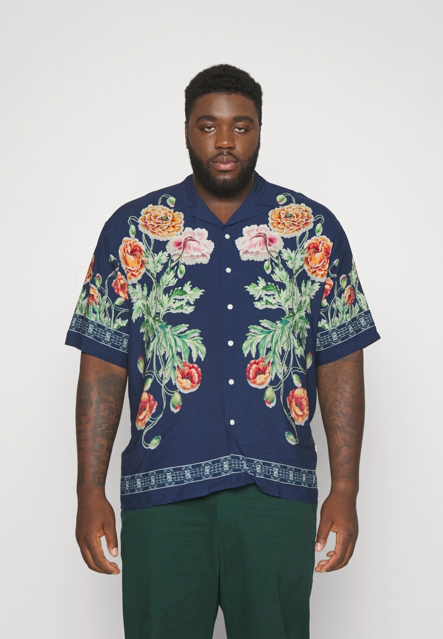 Redefined Rebel Rrdave Plus - Overhemd - Navy