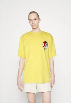 Redefined Rebel Rrlee Tee - T-Shirt Print - Cream Gold