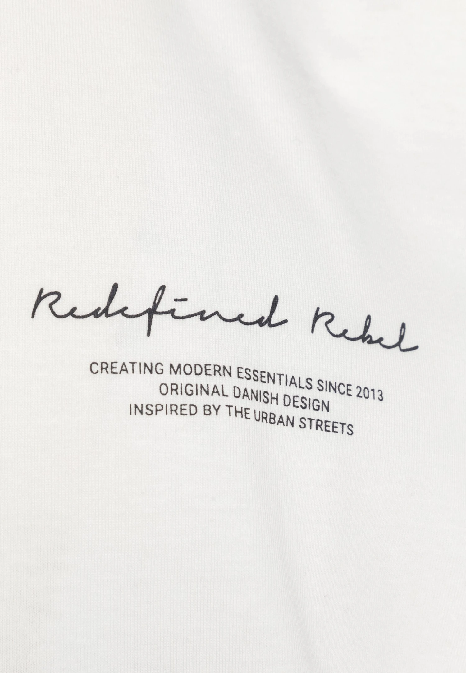 Redefined Rebel Rrraymond Tee Plus - T-Shirt Print - Pristine - Afbeelding 5