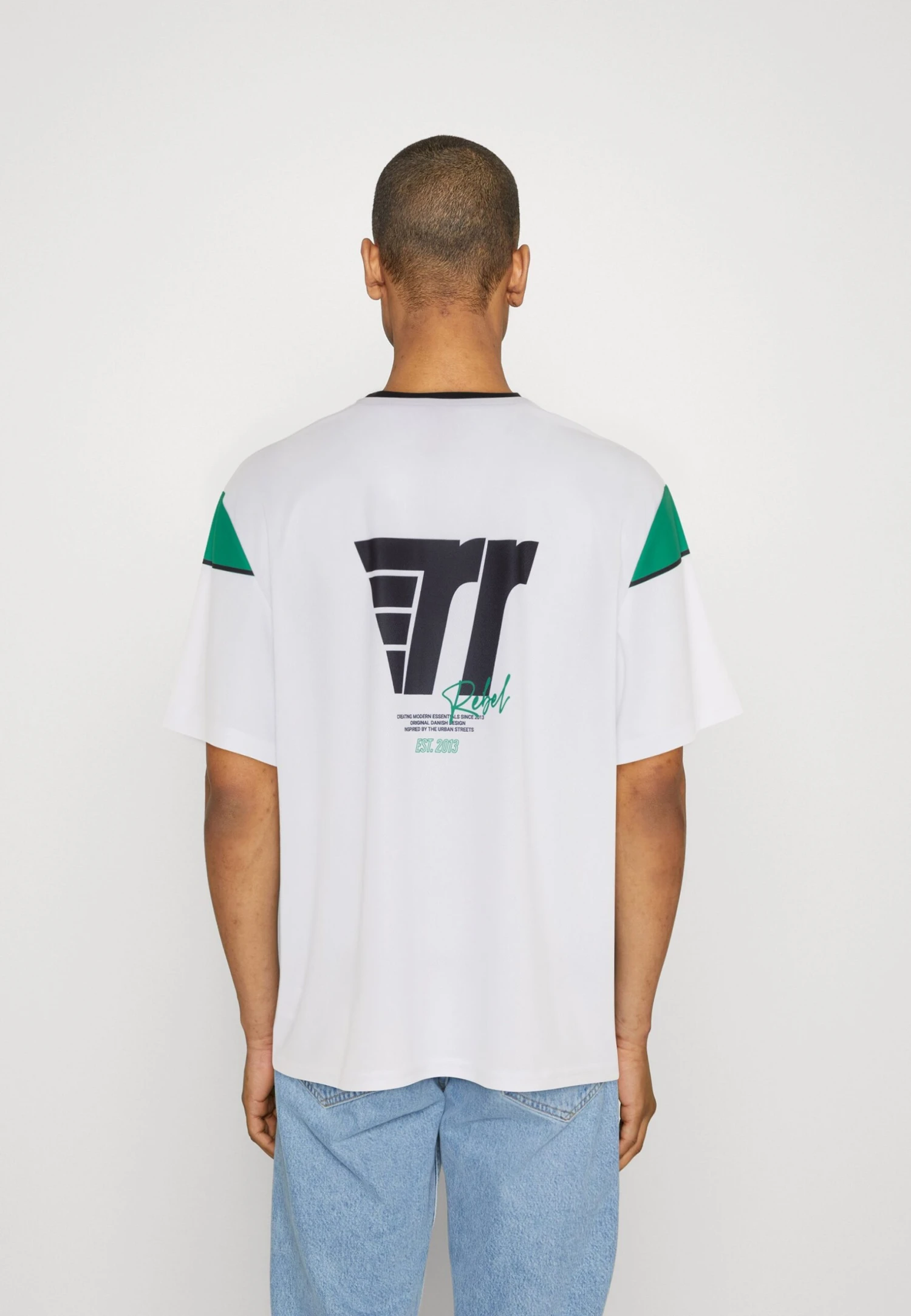 Redefined Rebel Sack Tee - T-Shirt Print - White - Afbeelding 3