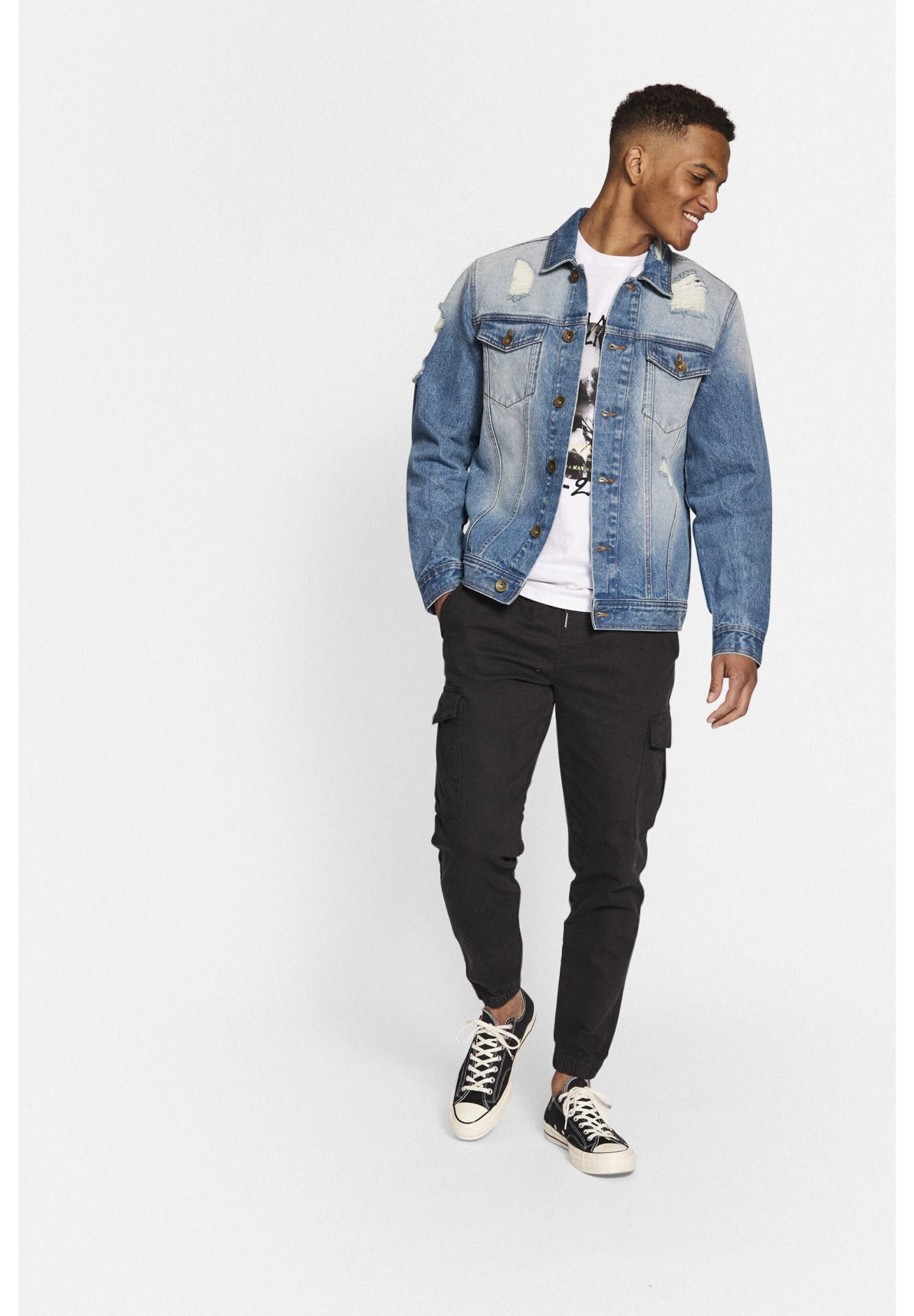 Redefined Rebel Jason- Spijkerjas - Light Blue - Afbeelding 3