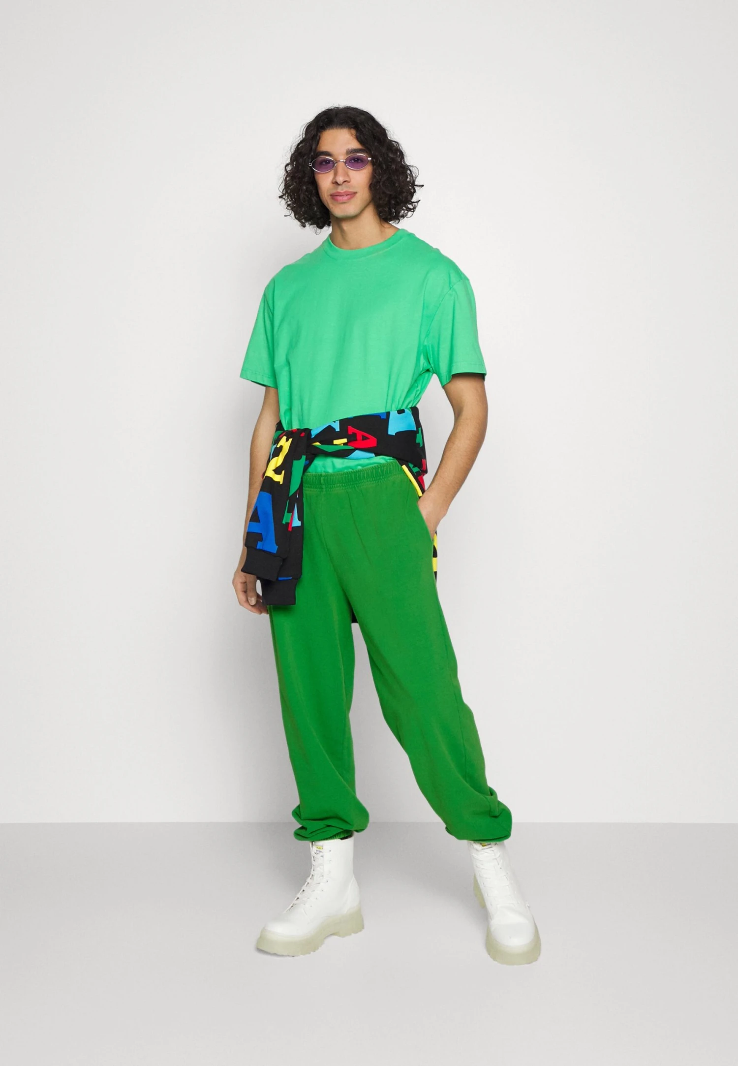 Redefined Rebel Ray Pants - Trainingsbroek - Jolly Green - Afbeelding 2