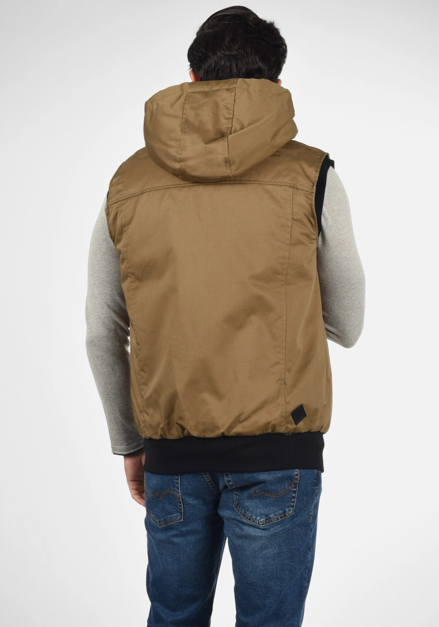 Redefined Rebel Bodywarmers Bodywarmer Mario Heren Donkerbeige - Afbeelding 4