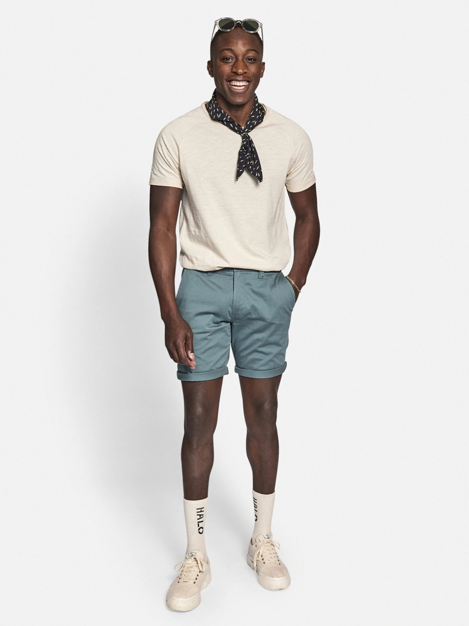 Redefined Rebel Chino Shorts Regular Chino Ethan Heren Blauw - Afbeelding 5