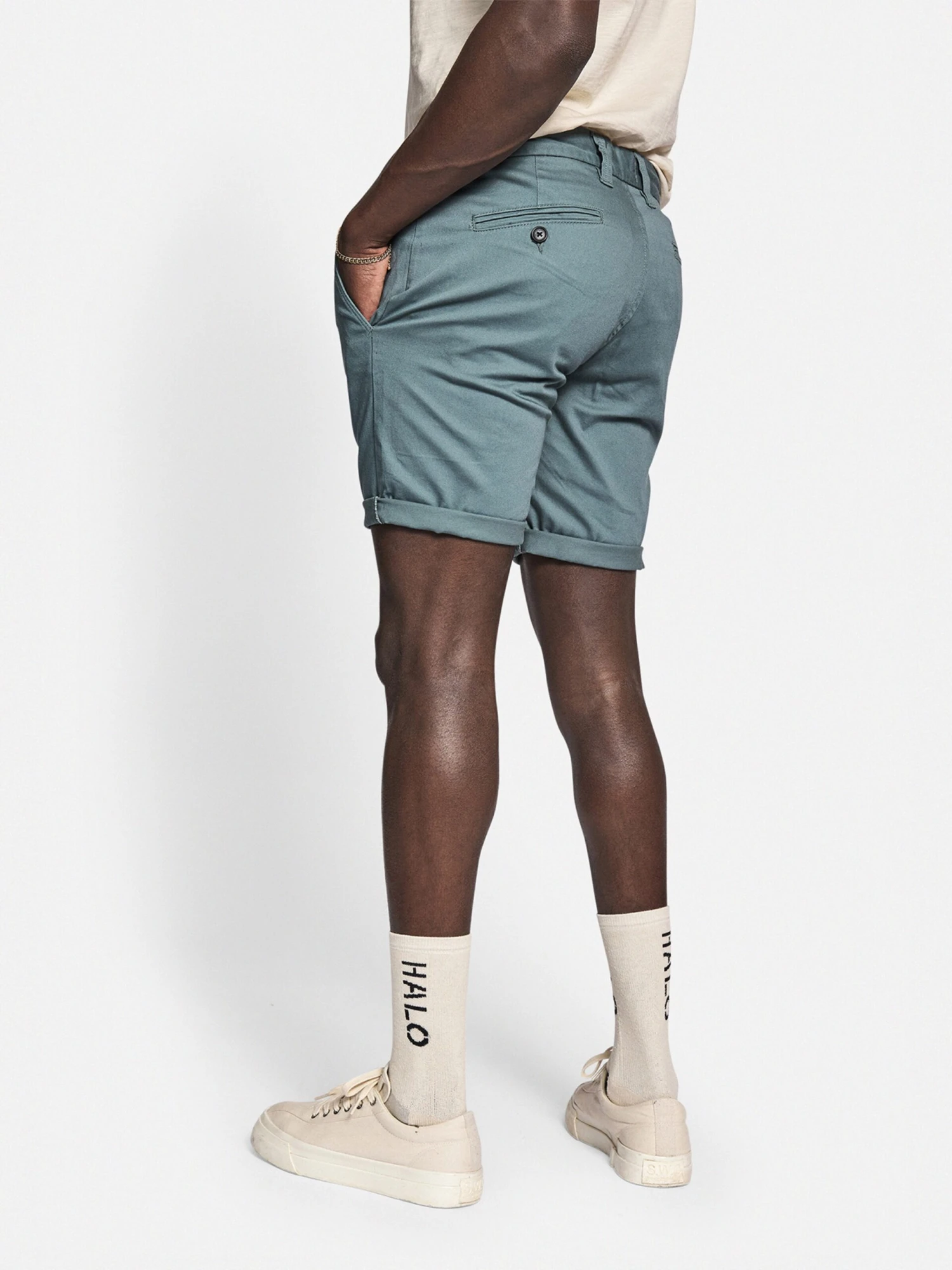 Redefined Rebel Chino Shorts Regular Chino Ethan Heren Blauw - Afbeelding 4