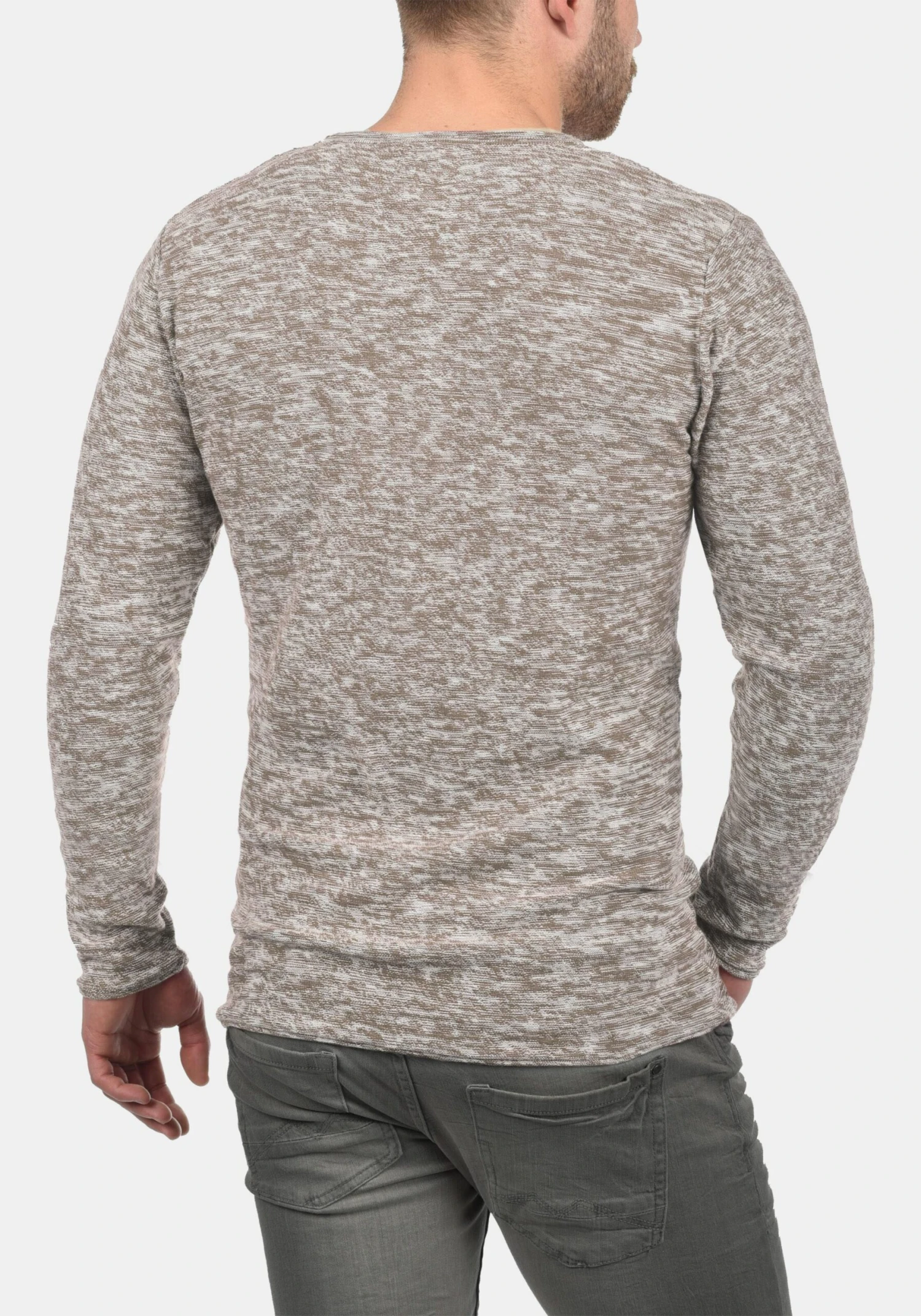 Redefined Rebel Crewneck Truien Trui Millard Heren Bruin - Afbeelding 3
