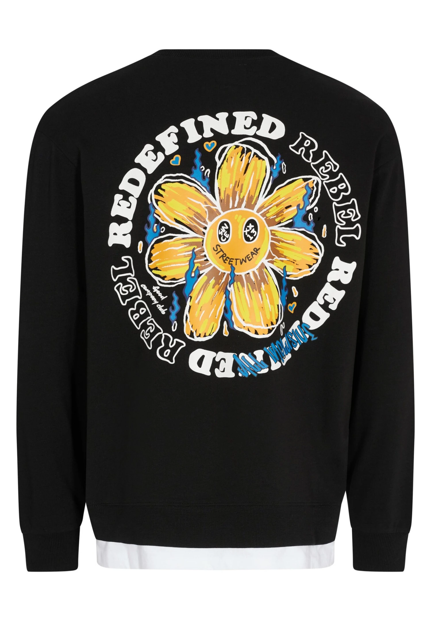 Redefined Rebel Rafael- Sweater - Black - Afbeelding 6