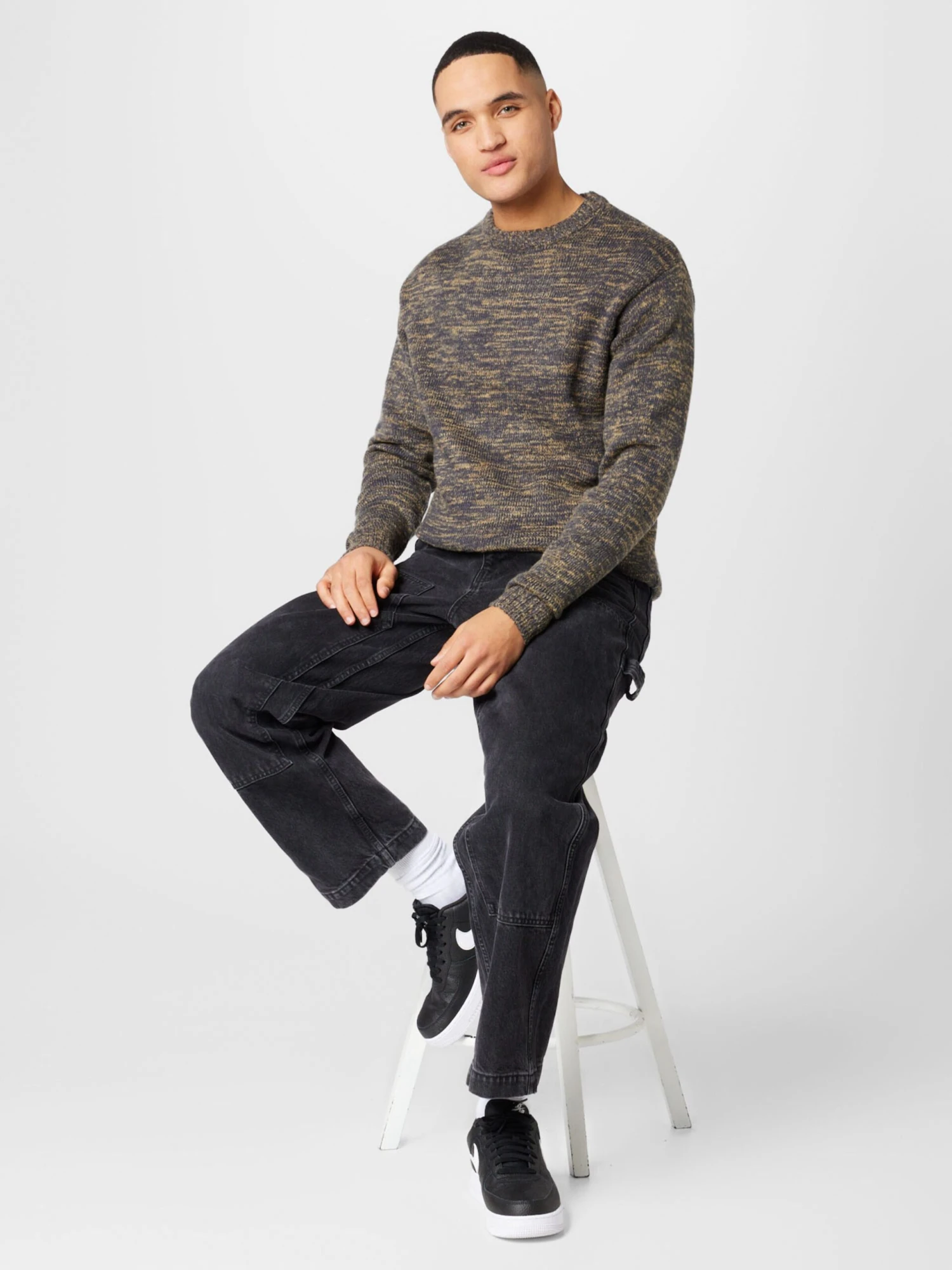 Redefined Rebel Crewneck Truien Trui Cannon Heren Nachtblauw - Afbeelding 5