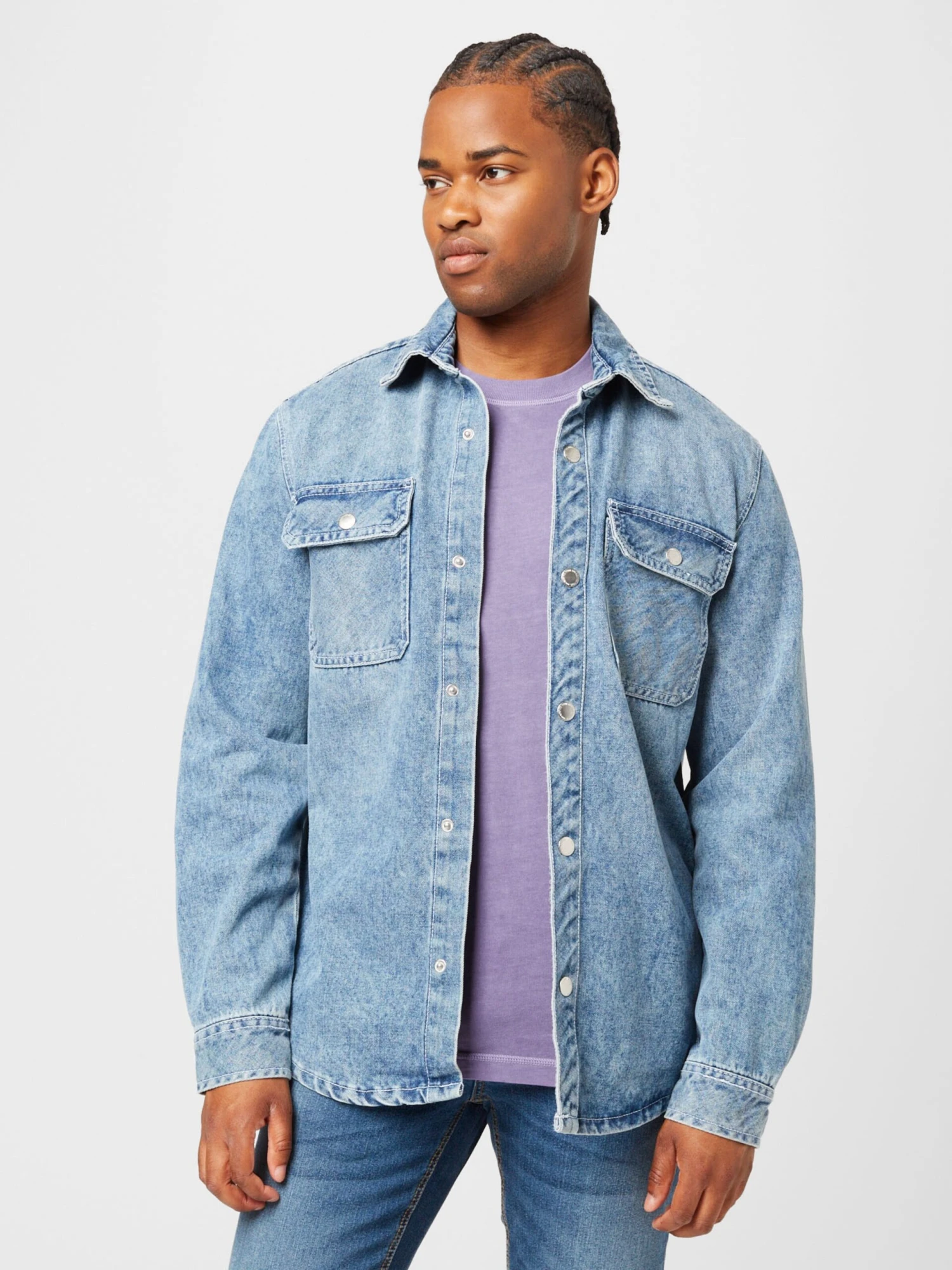 Redefined Rebel Spijkerjassen Tussenjas Joac Heren Blauw - Afbeelding 3