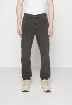 Redefined Rebel Manchester- Straight Leg Jeans - Black Grey