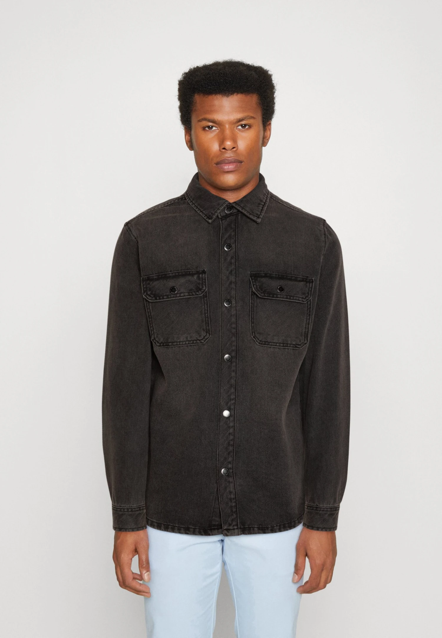 Redefined Rebel Rrjoac - Overhemd - Black Grey