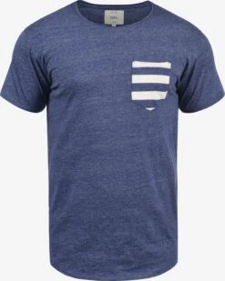 Redefined Rebel T-shirts Shirt Maxton Heren Blauw