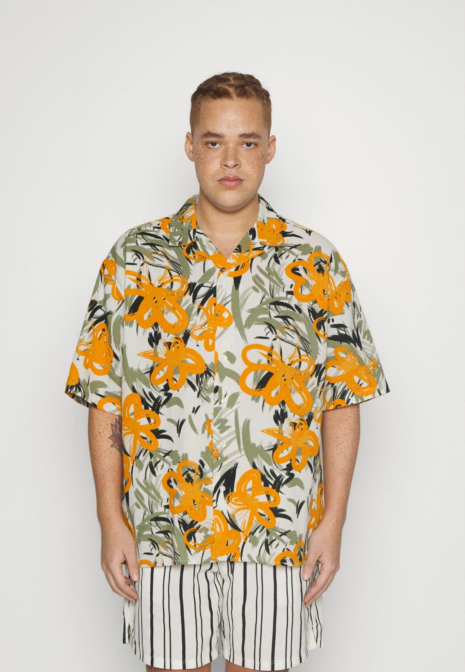 Redefined Rebel Pablo Plus - Overhemd - Peach Amber