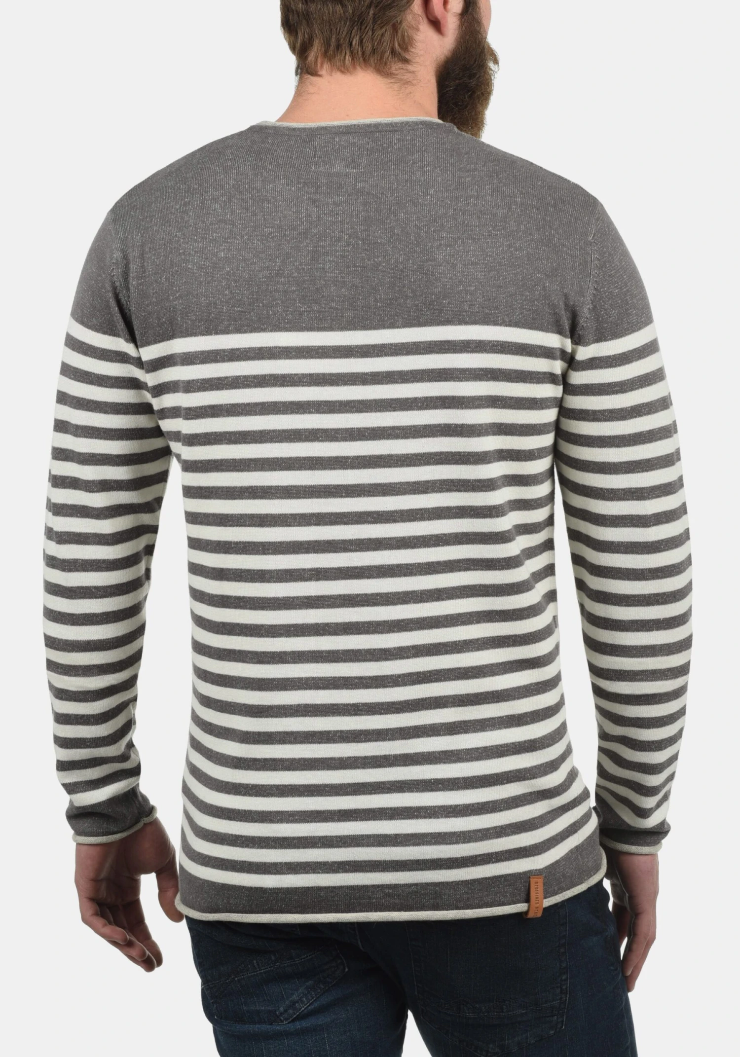 Redefined Rebel Crewneck Truien Trui Mannix Heren Grijs - Afbeelding 3