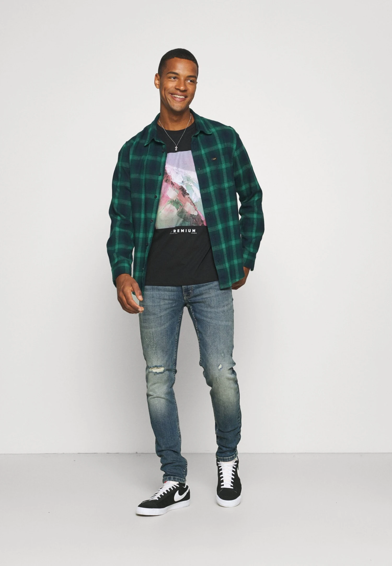 Redefined Rebel Stockholm Destroy - Slim Fit Jeans - Rex Indigo - Afbeelding 2