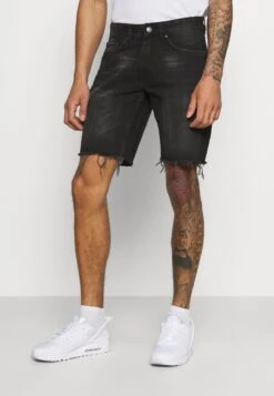 Redefined Rebel Osaka - Jeansshort - Marble Black