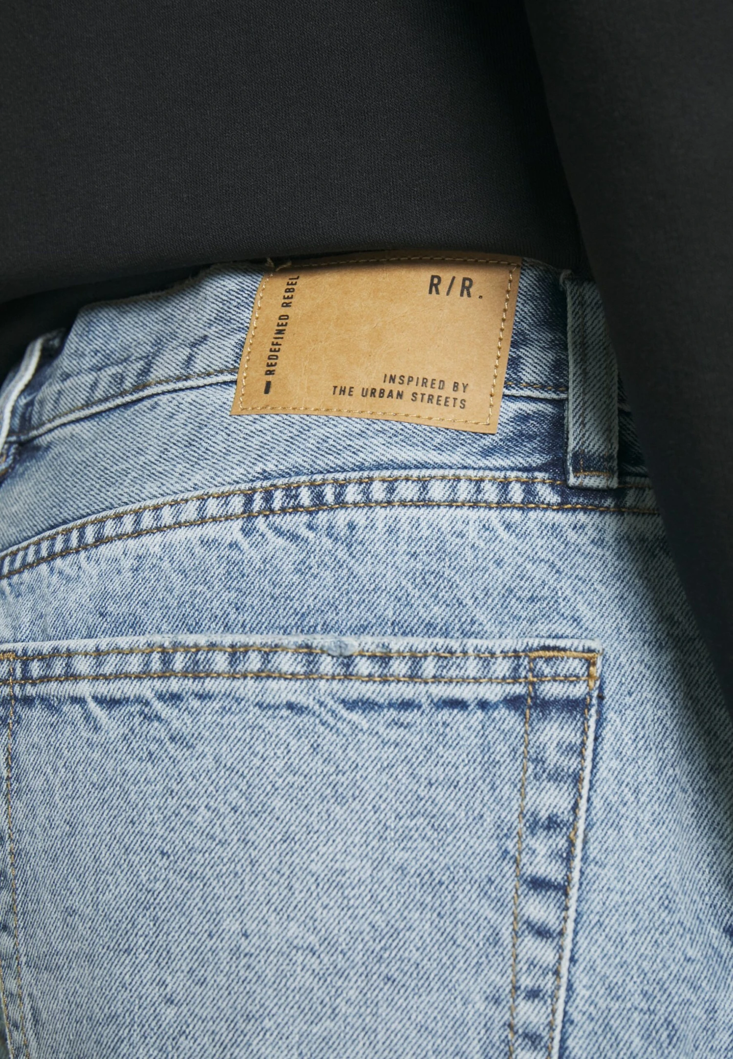 Redefined Rebel Rome - Straight Leg Jeans - Soft Blue - Afbeelding 5