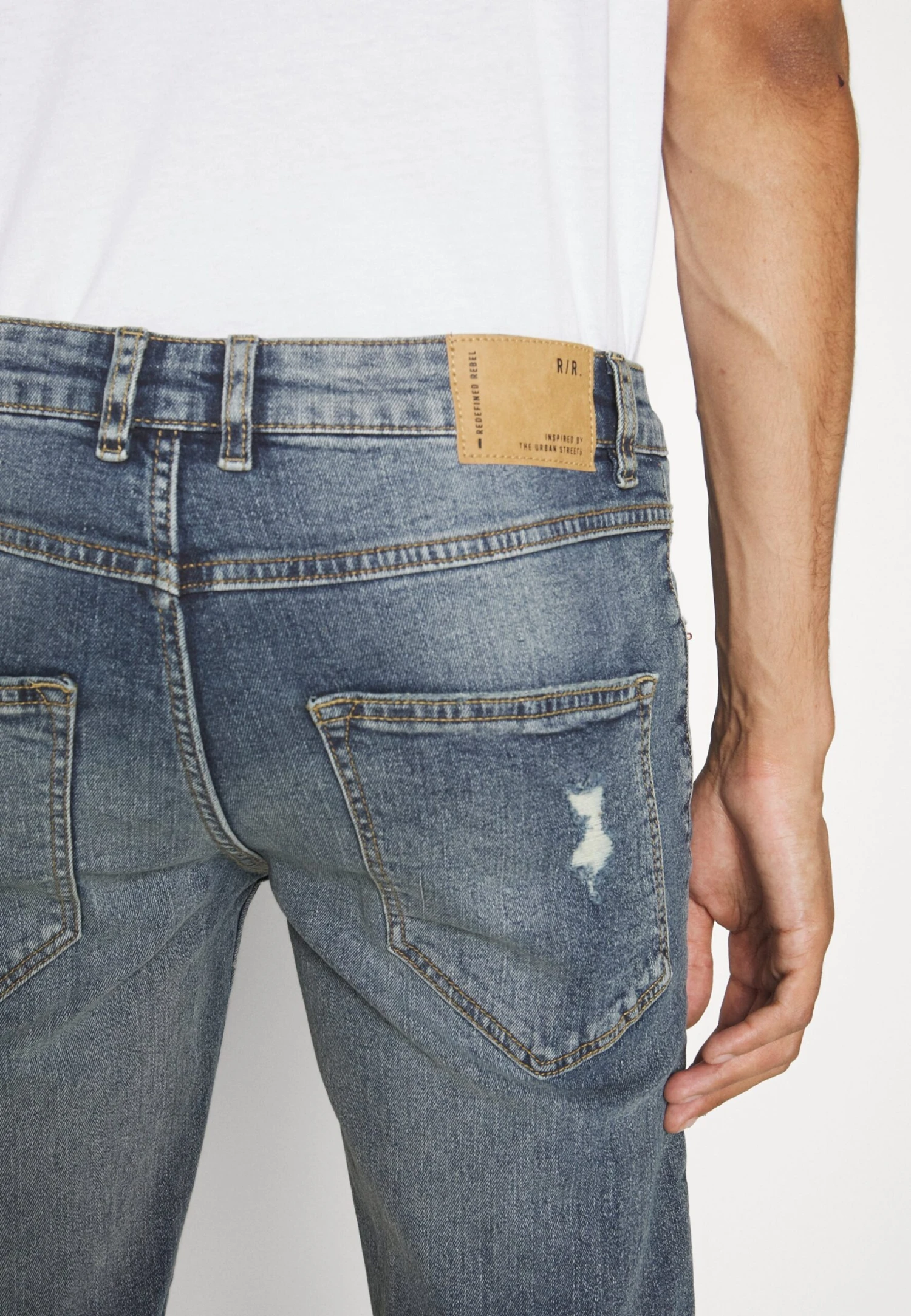 Redefined Rebel Rrstockholm - Slim Fit Jeans - Artsy Blue - Afbeelding 5