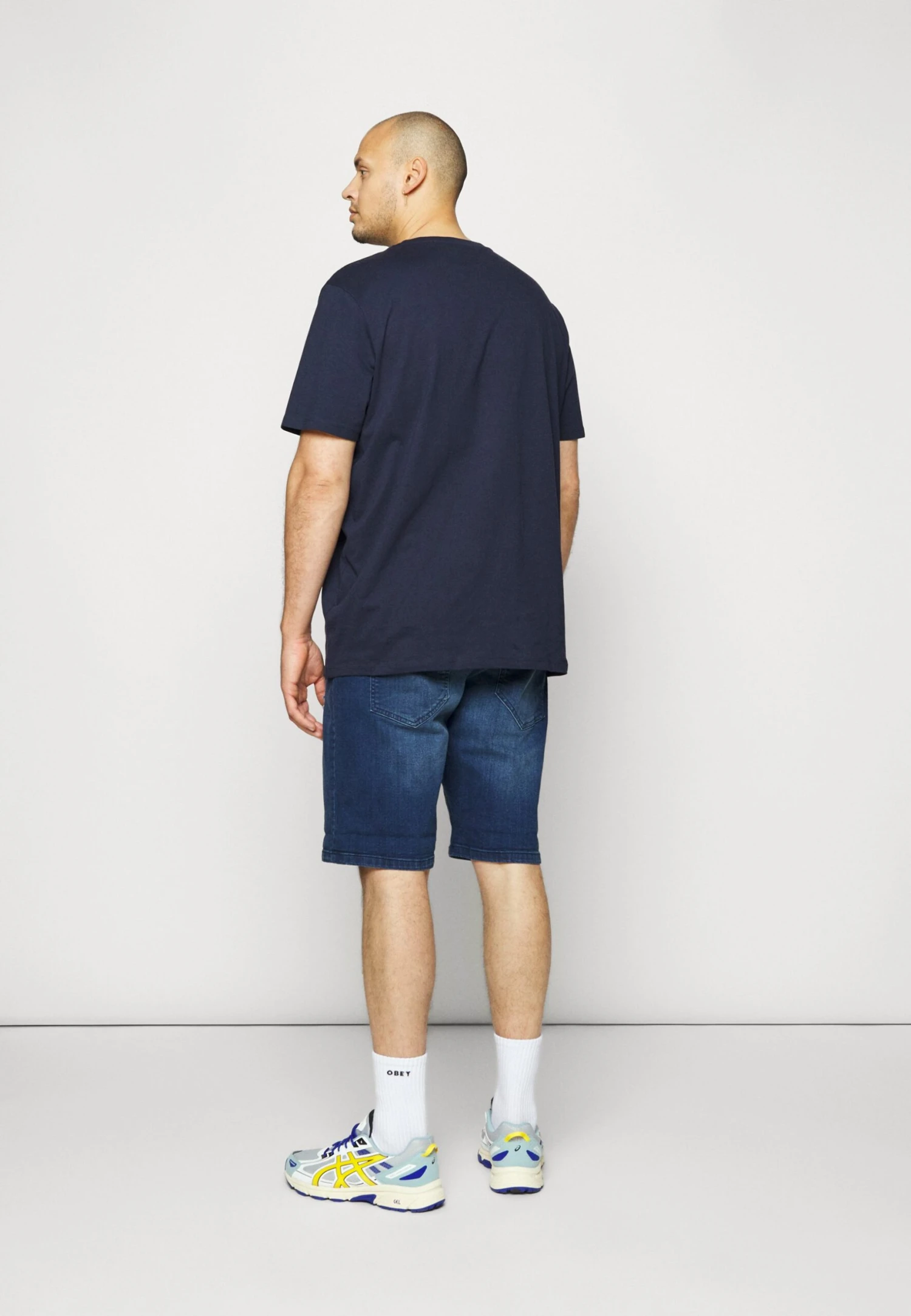 Redefined Rebel Oslo Destroy Plus - Jeansshort - Ocean Blue - Afbeelding 5