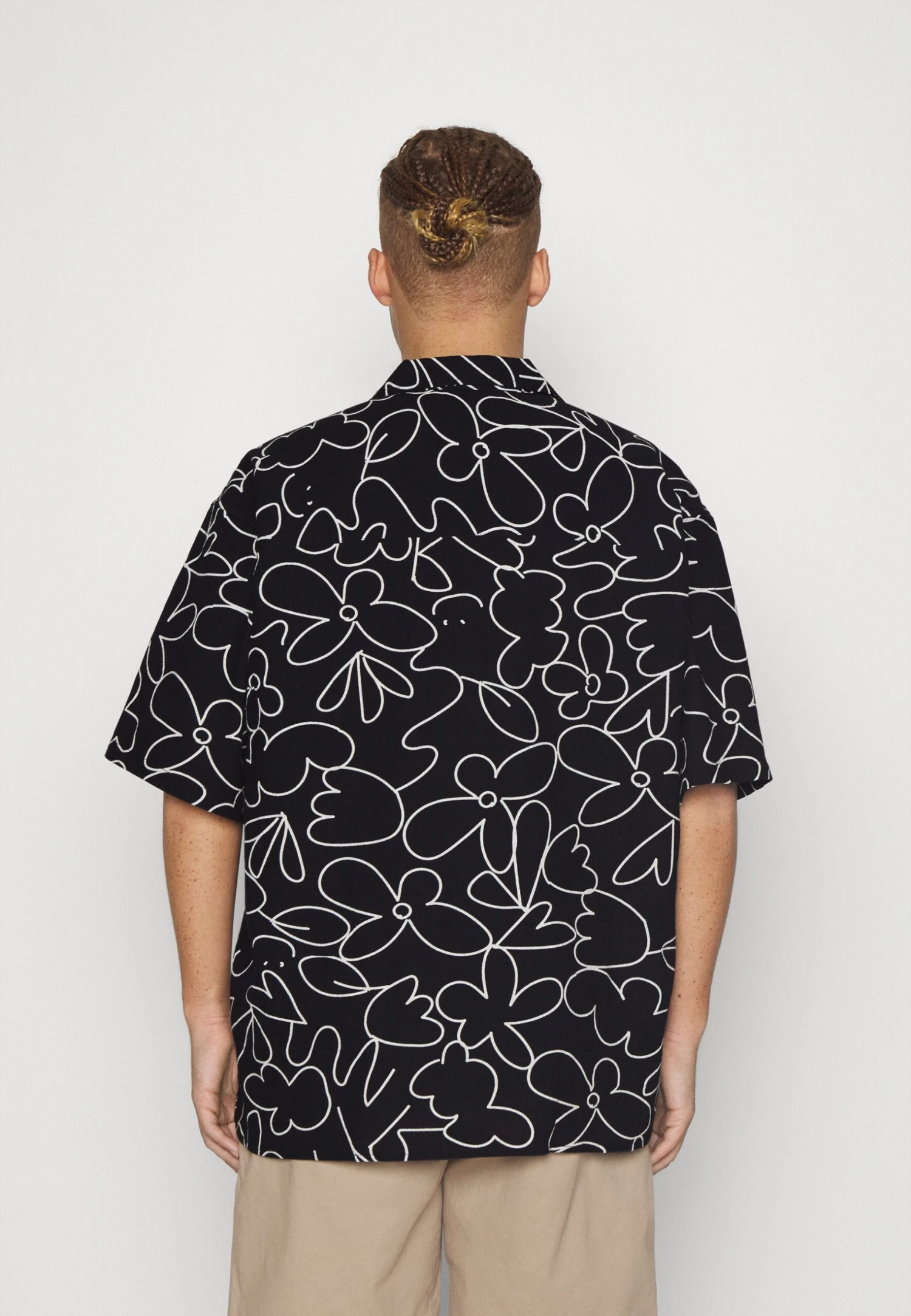 Redefined Rebel Pablo Plus - Overhemd - Black Art - Afbeelding 3