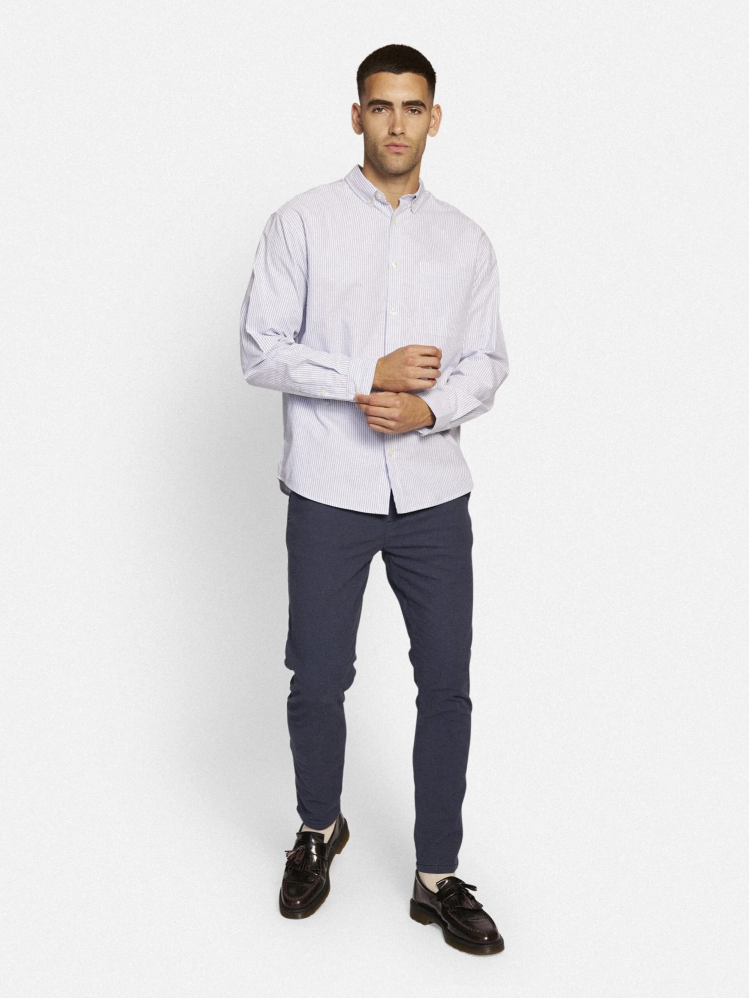 Redefined Rebel Pantalons Regular Broek King Heren Nachtblauw - Afbeelding 4