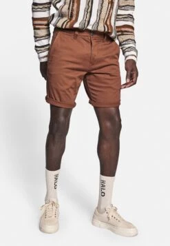 Redefined Rebel Rrethan- Shorts - Chocolate Brown