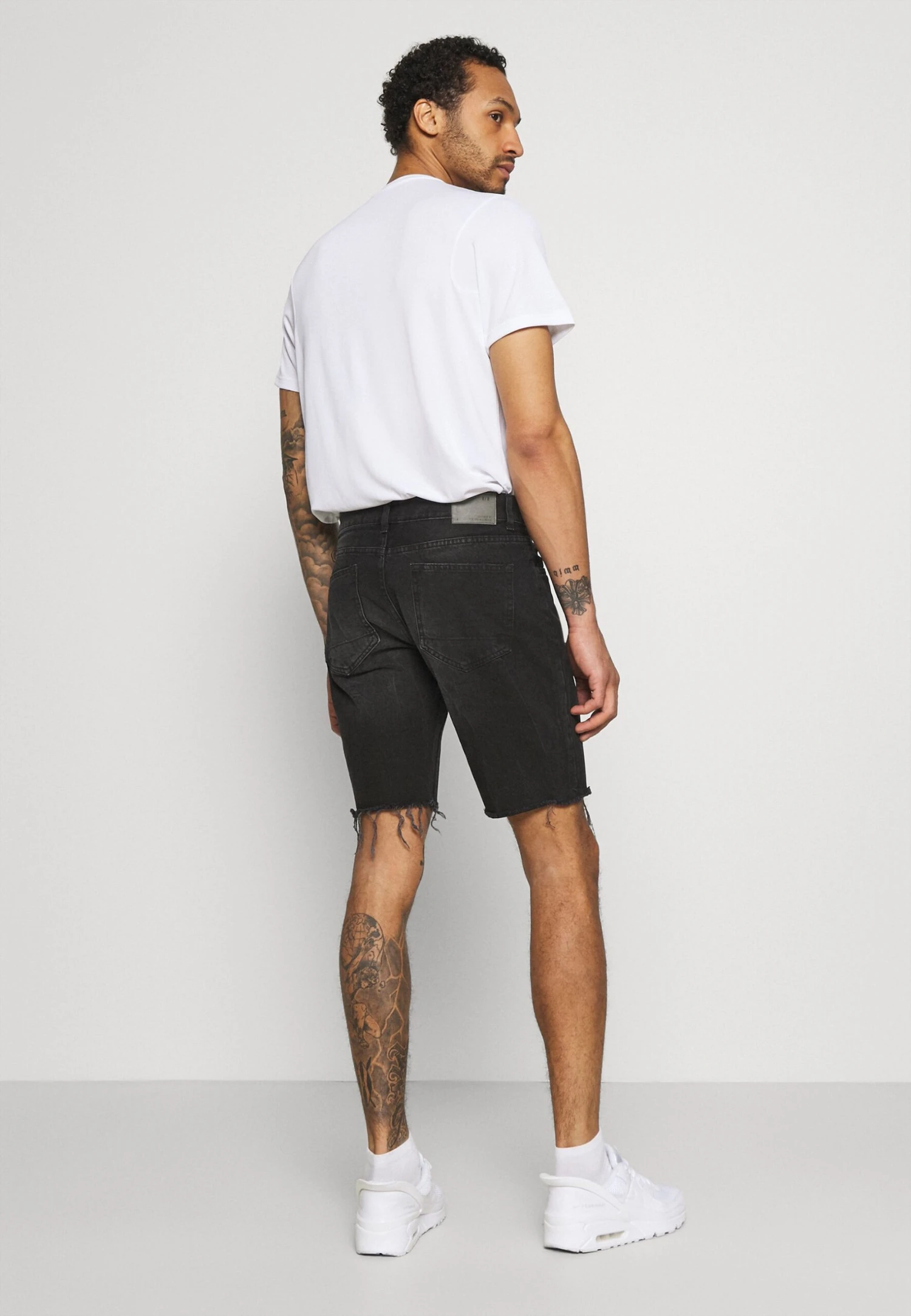 Redefined Rebel Osaka - Jeansshort - Marble Black - Afbeelding 3
