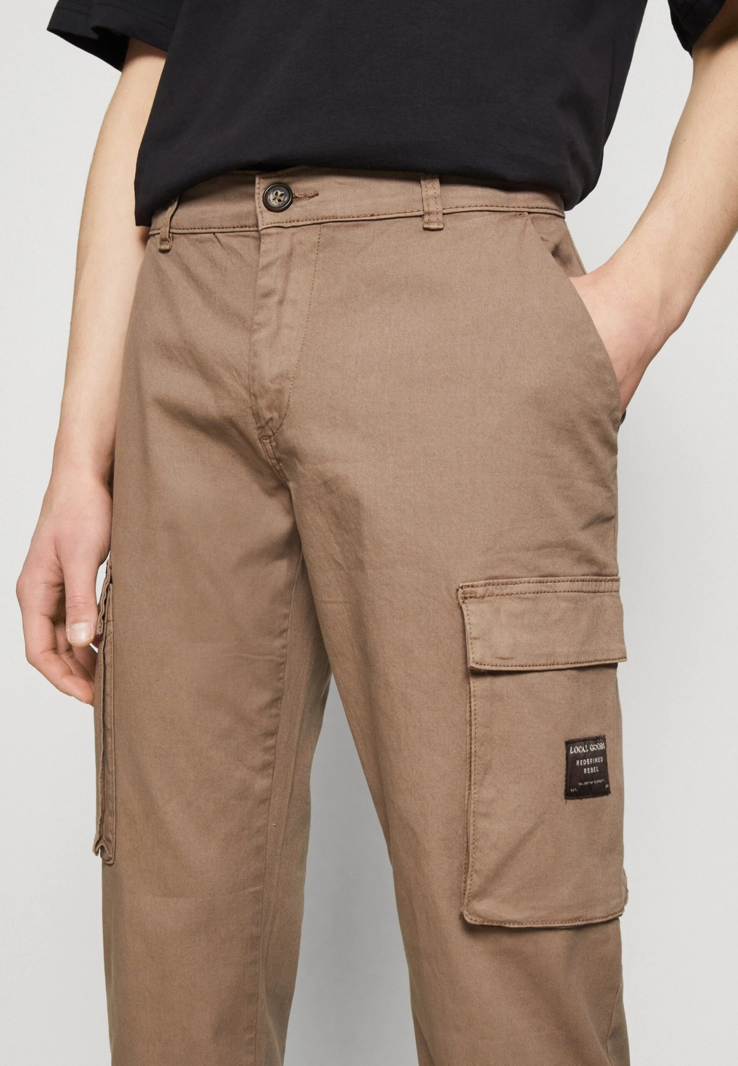 Redefined Rebel Tim Pants - Cargobroek - Walnut - Afbeelding 4