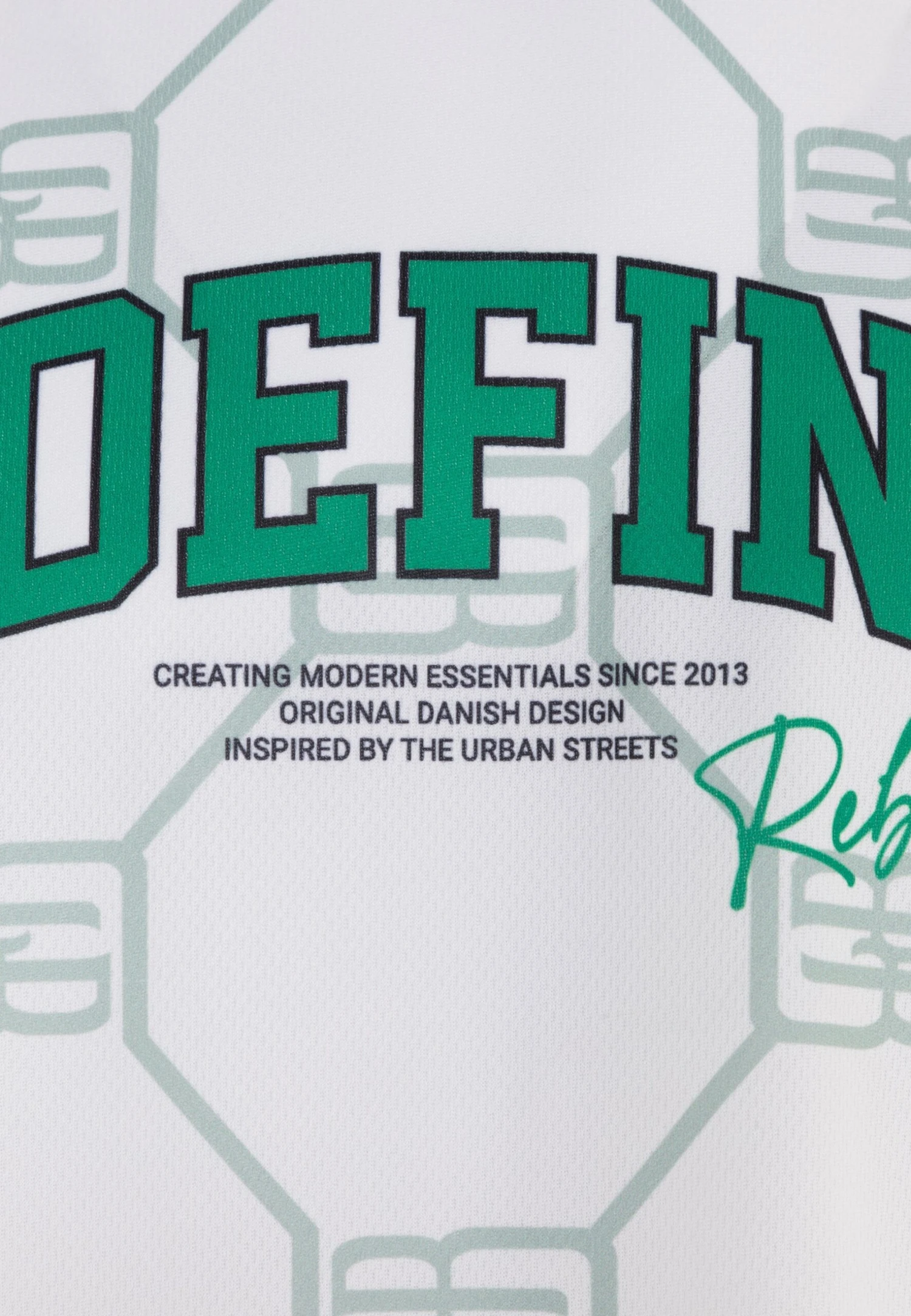 Redefined Rebel Sack Tee - T-Shirt Print - White Crazy - Afbeelding 5