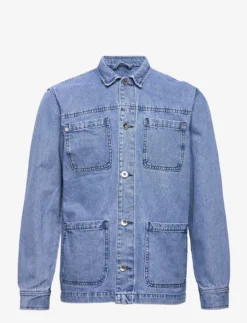 Redefined Rebel RREddie Denim Jacket - LIGHT BLUE
