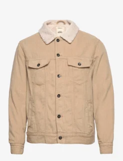 Redefined Rebel RRAri Corduroy Jacket - TRAVERTINE