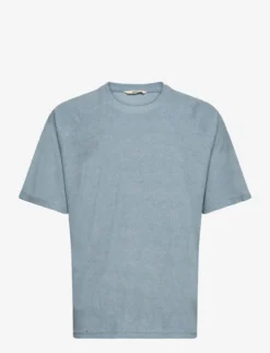 Redefined Rebel RRSimon Tee - SMOKE BLUE